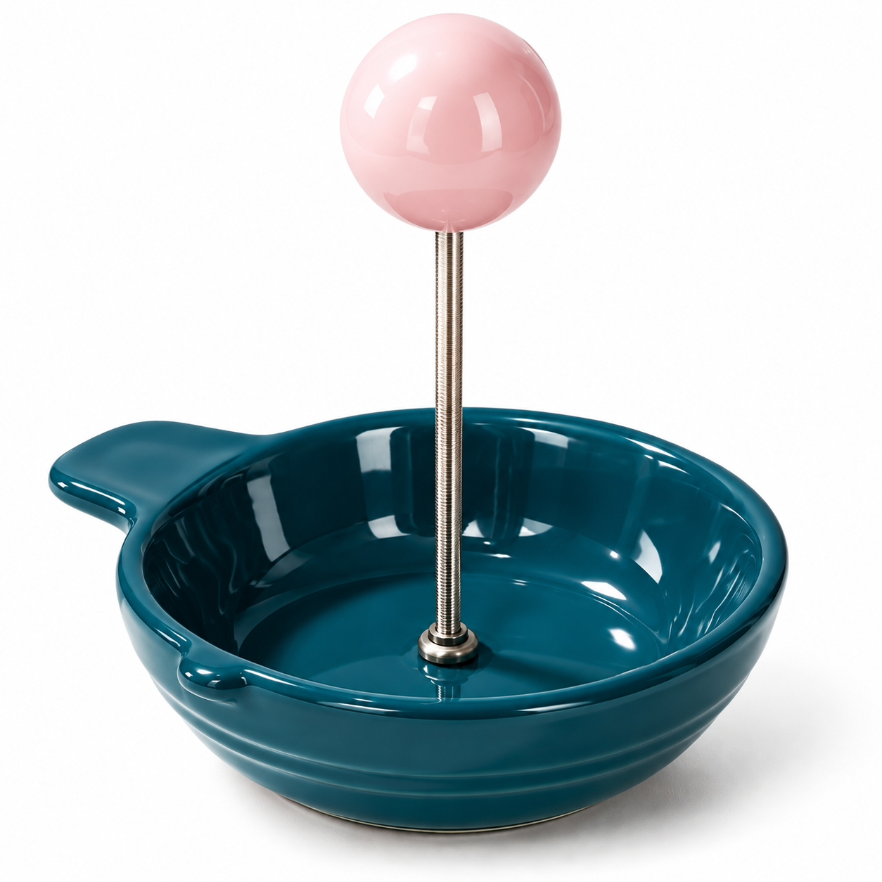 Ceramic Bird Foraging & Treat Bowl